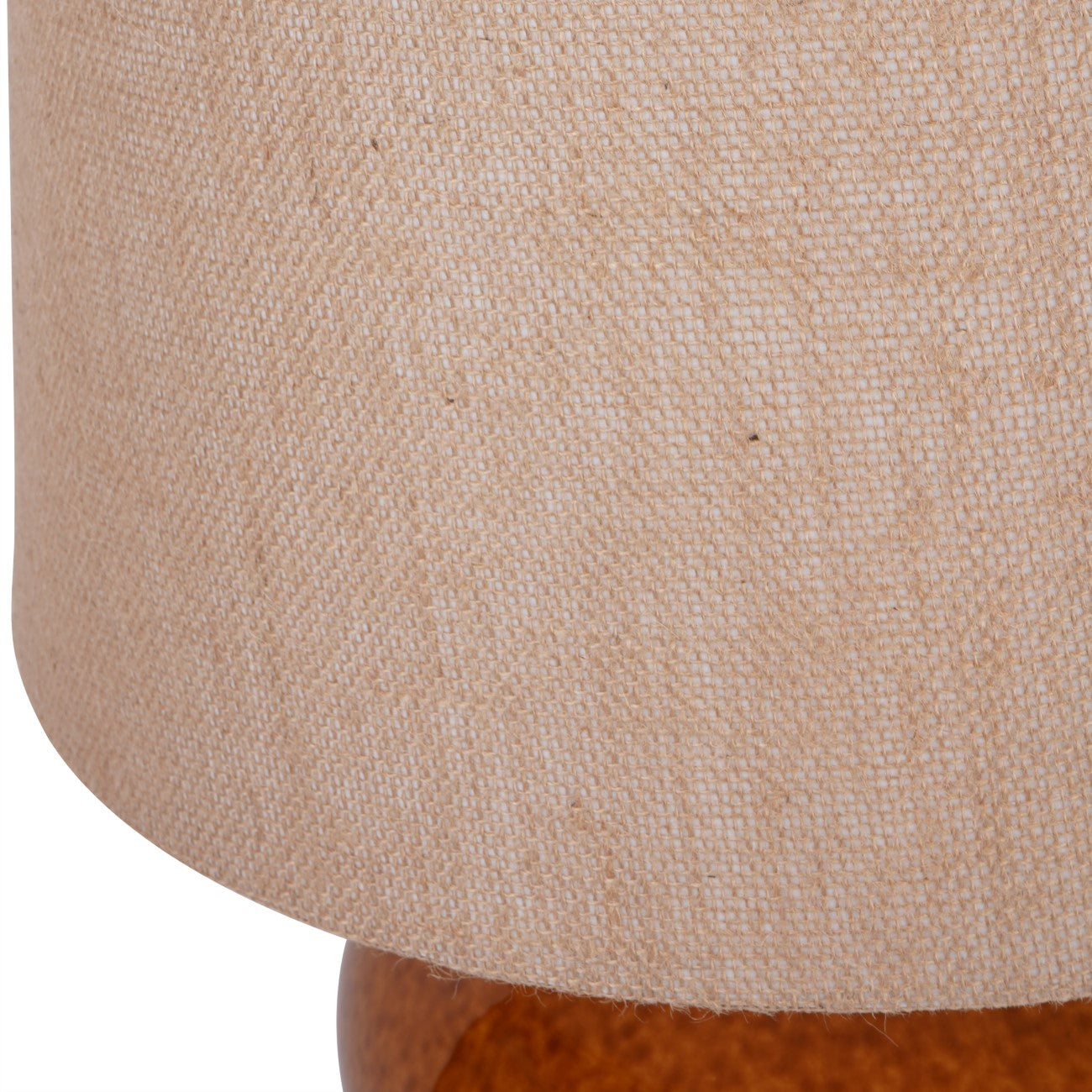 Aubrey Terracotta Ceramic Table Lamp | Large
